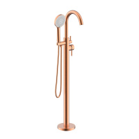 NEMO NM-2354RG Напольный смеситель для ванны ROSE GOLD