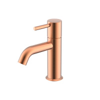 NEMO NM-2311RG Смеситель для раковины с донным клапаном ROSE GOLD